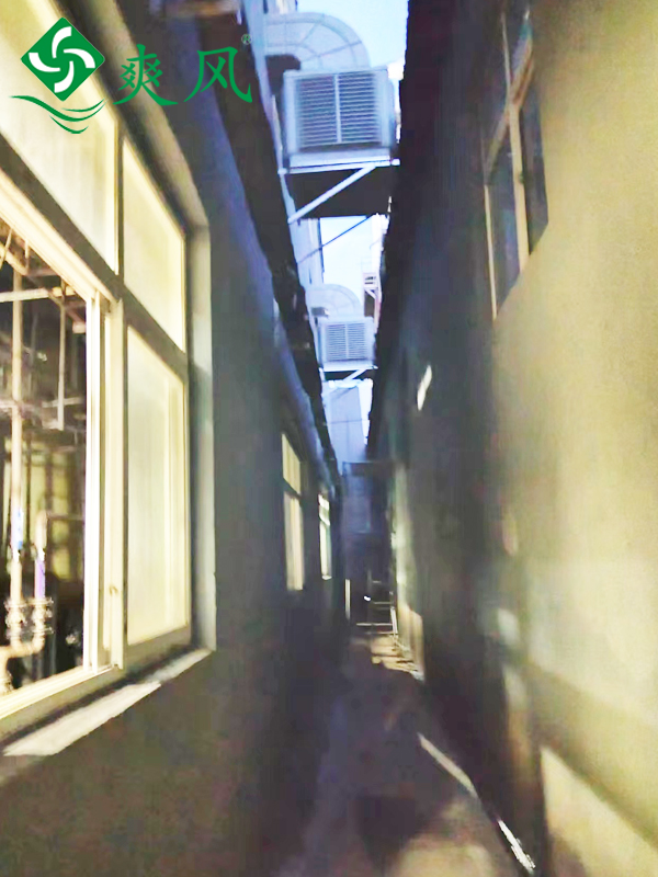 億得化工車間通風降溫用爽風環?？照{，風量大、能耗低，清涼度夏